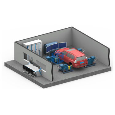 整车轴耦合测功机系统